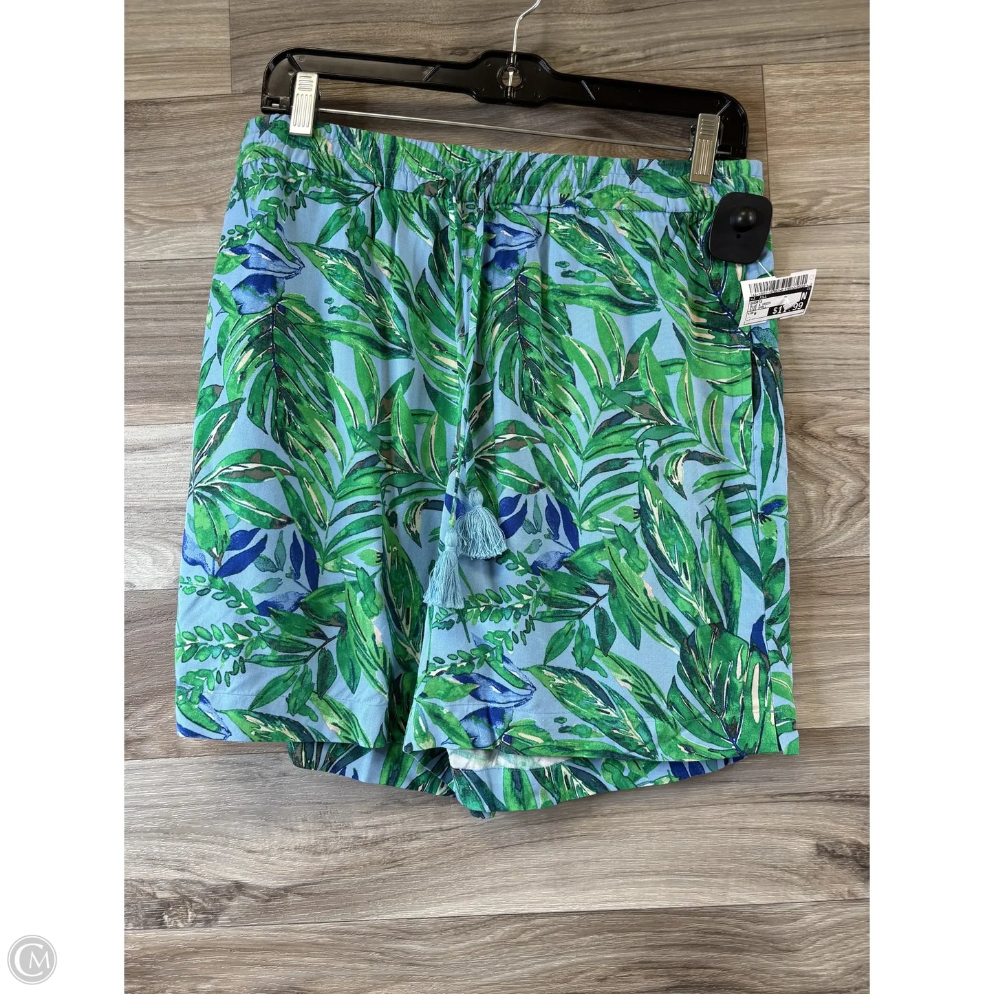 Shorts By J. Jill In Blue & Green, Size: 6