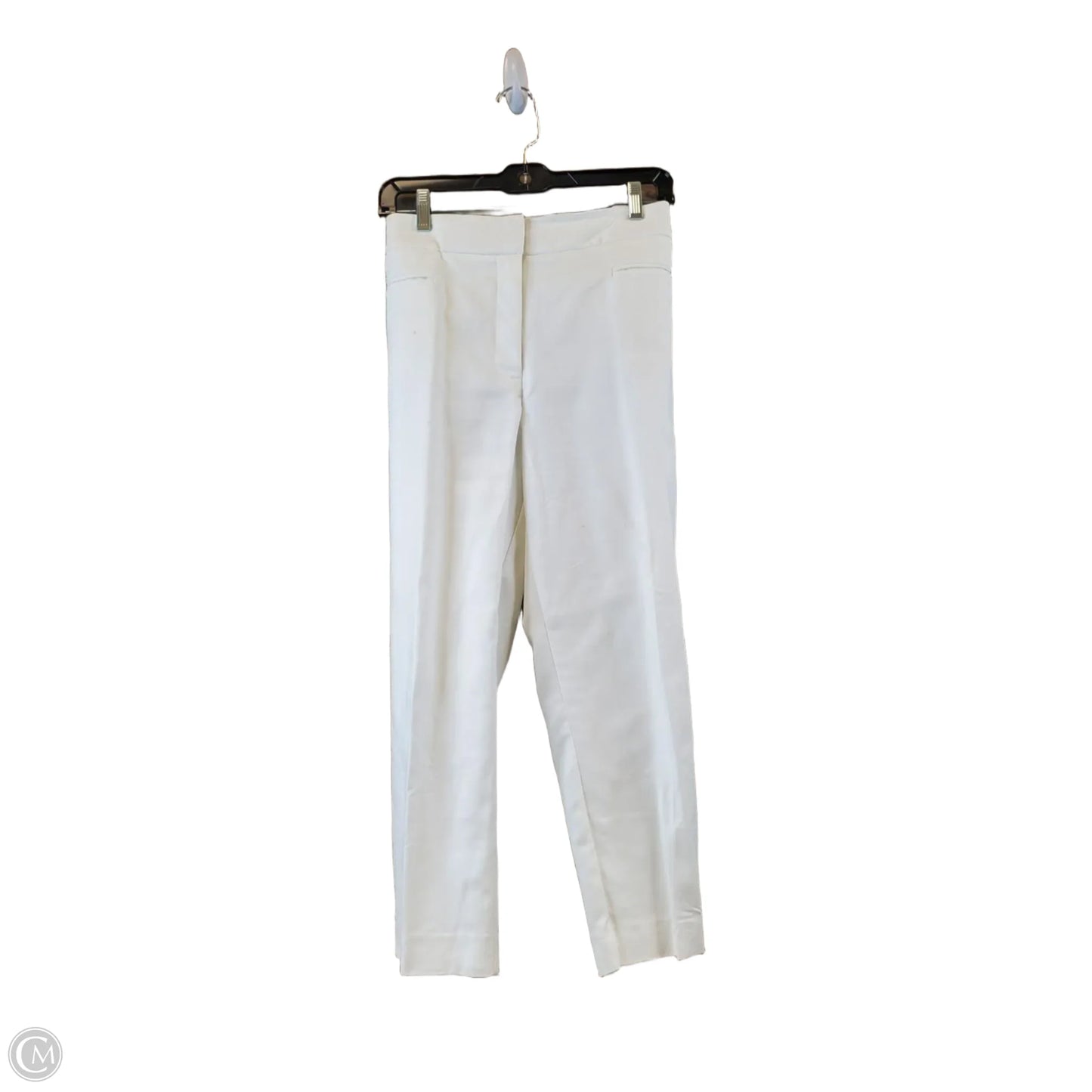 Pants Cropped By Roz And Ali In White, Size: 16