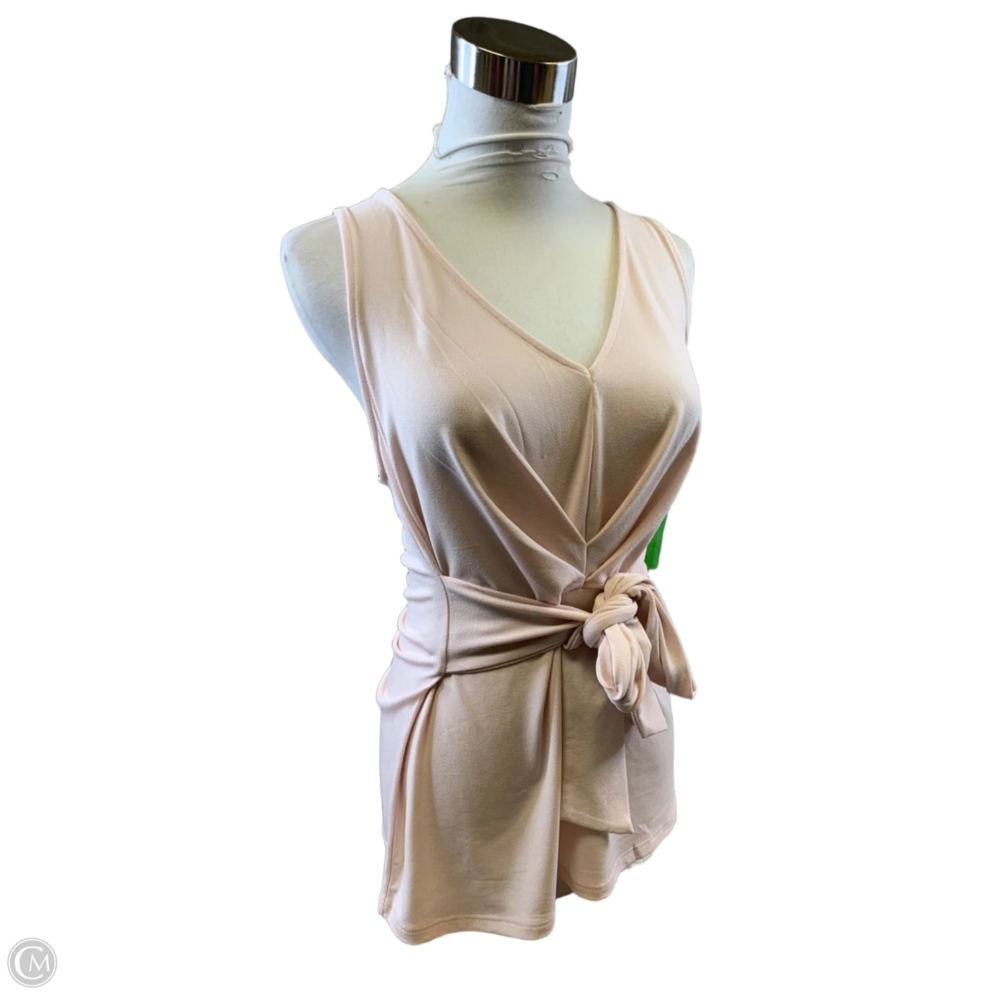 Top Sleeveless Basic By Express In Peach, Size: M