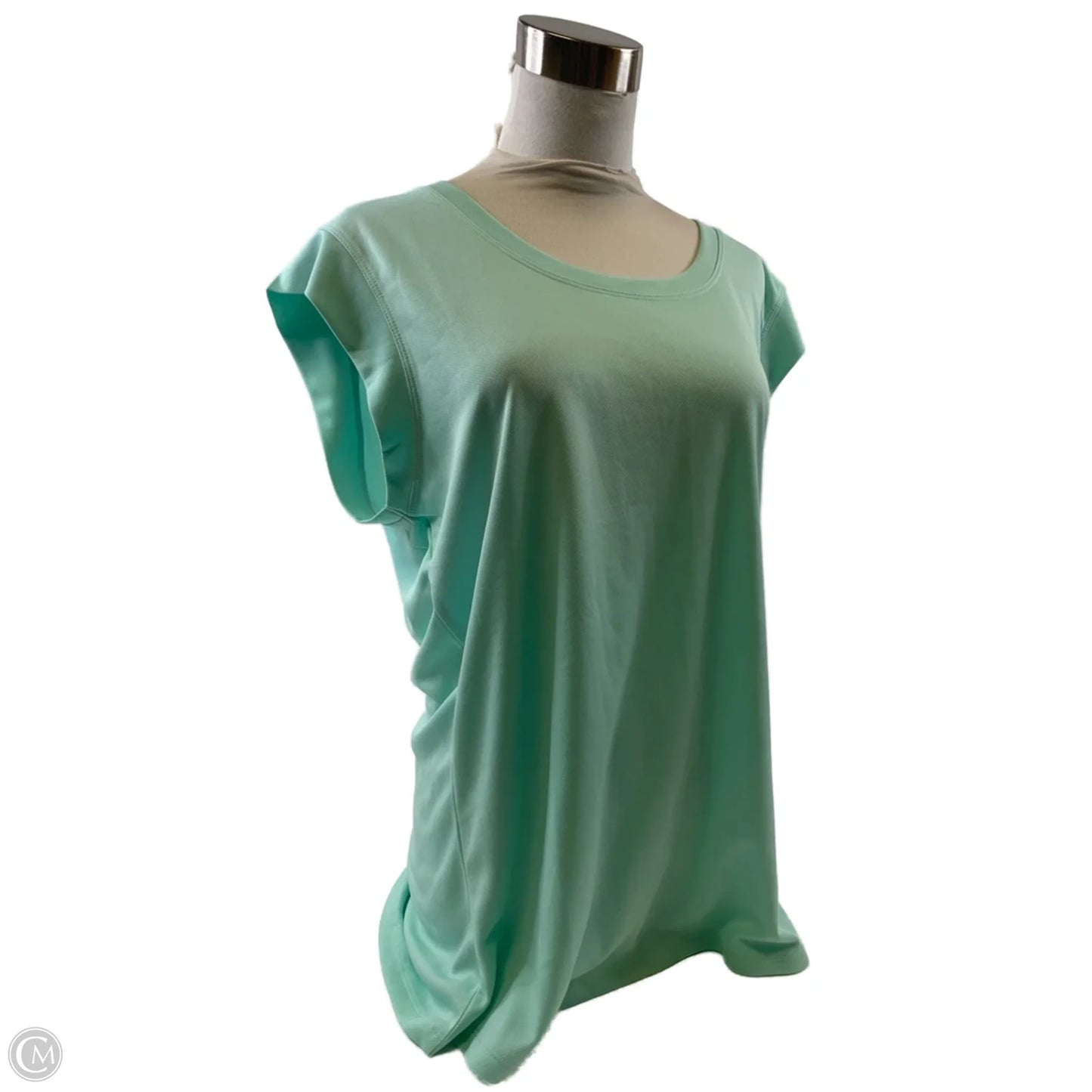 Athletic Tank Top By Clothes Mentor In Aqua, Size: Xl