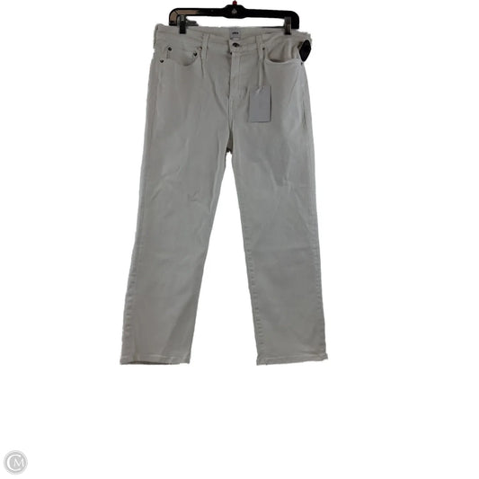Jeans Straight By Edwin In White, Size: 10