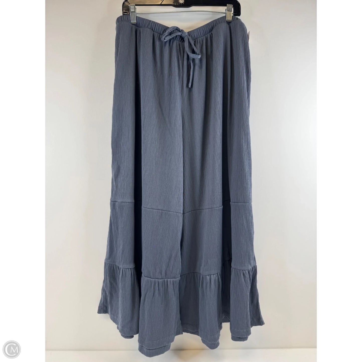 Pants Wide Leg By Peace Love World In Grey, Size: 14p
