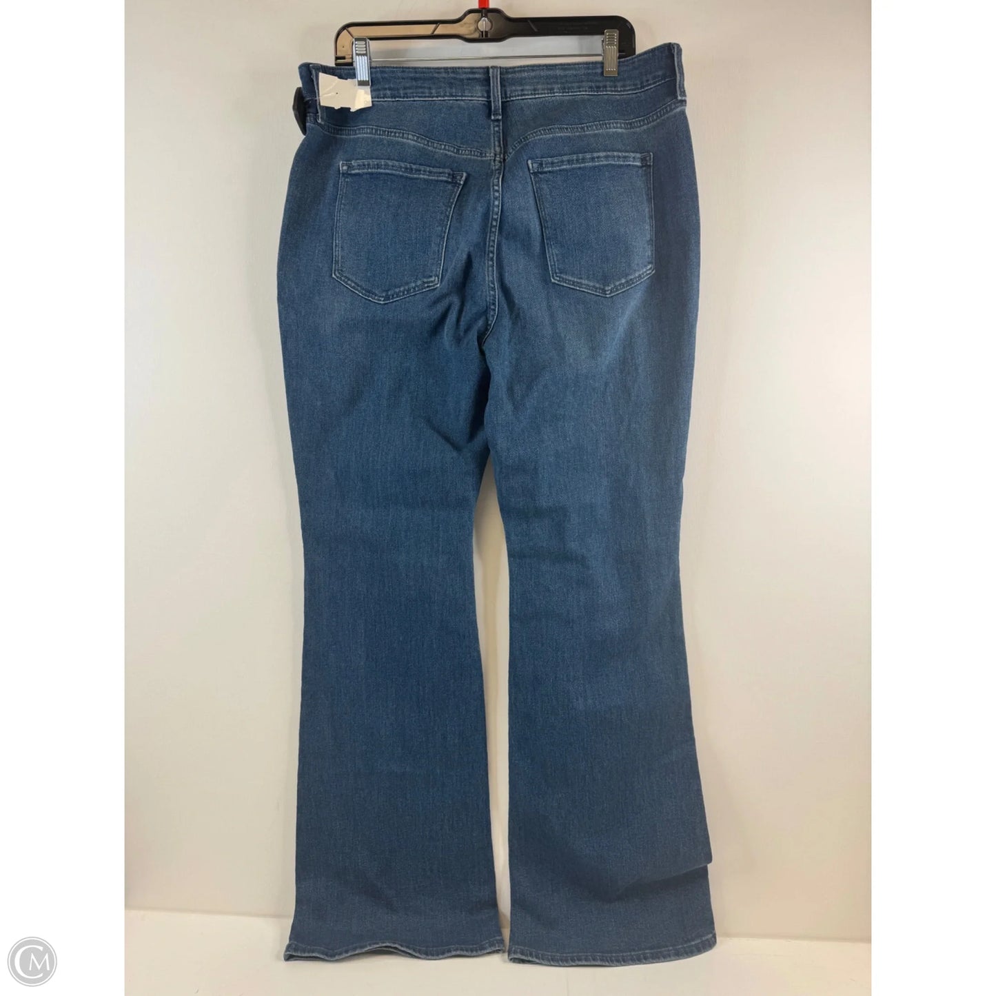 Jeans Flared By Old Navy In Blue Denim, Size: 16