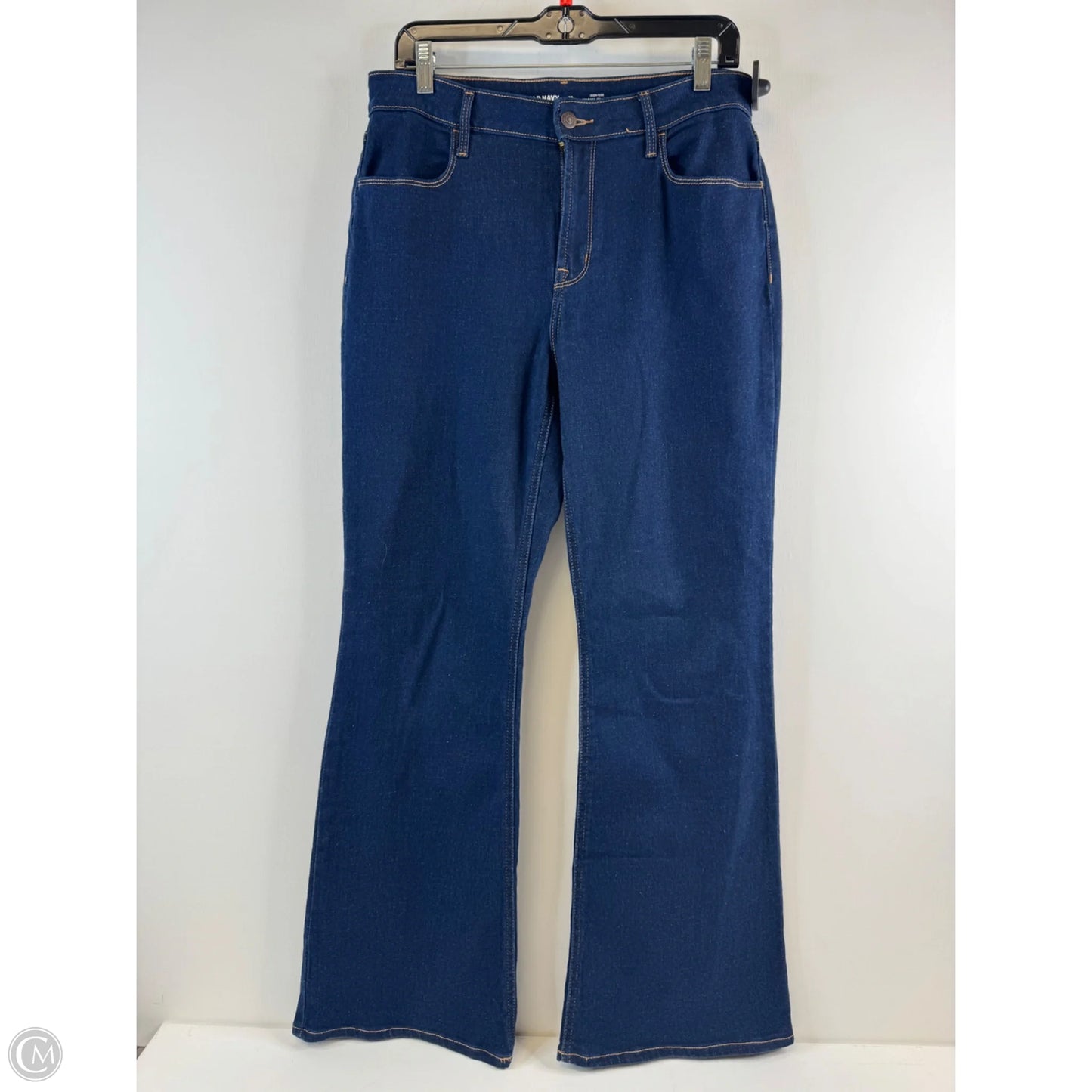 Jeans Flared By Old Navy In Blue Denim, Size: 12