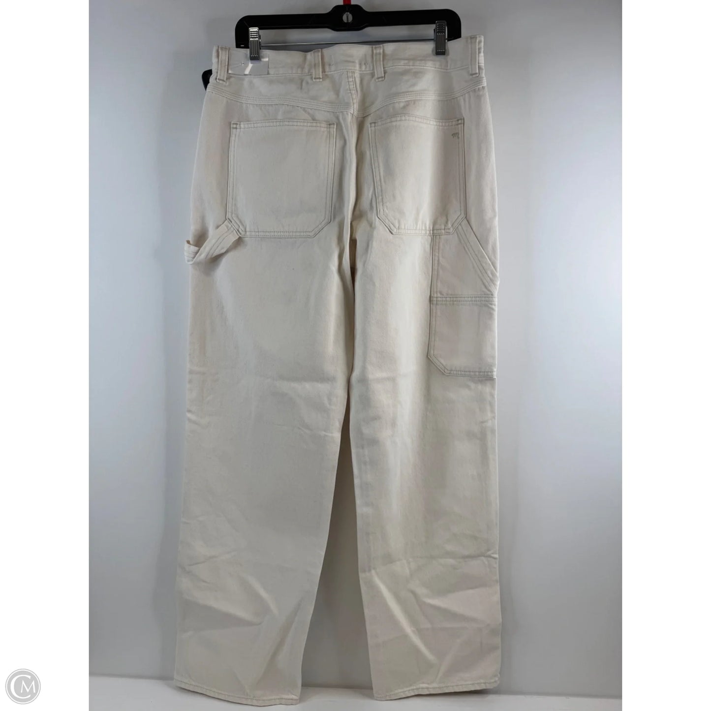 Jeans Straight By Madewell In Cream, Size: 6