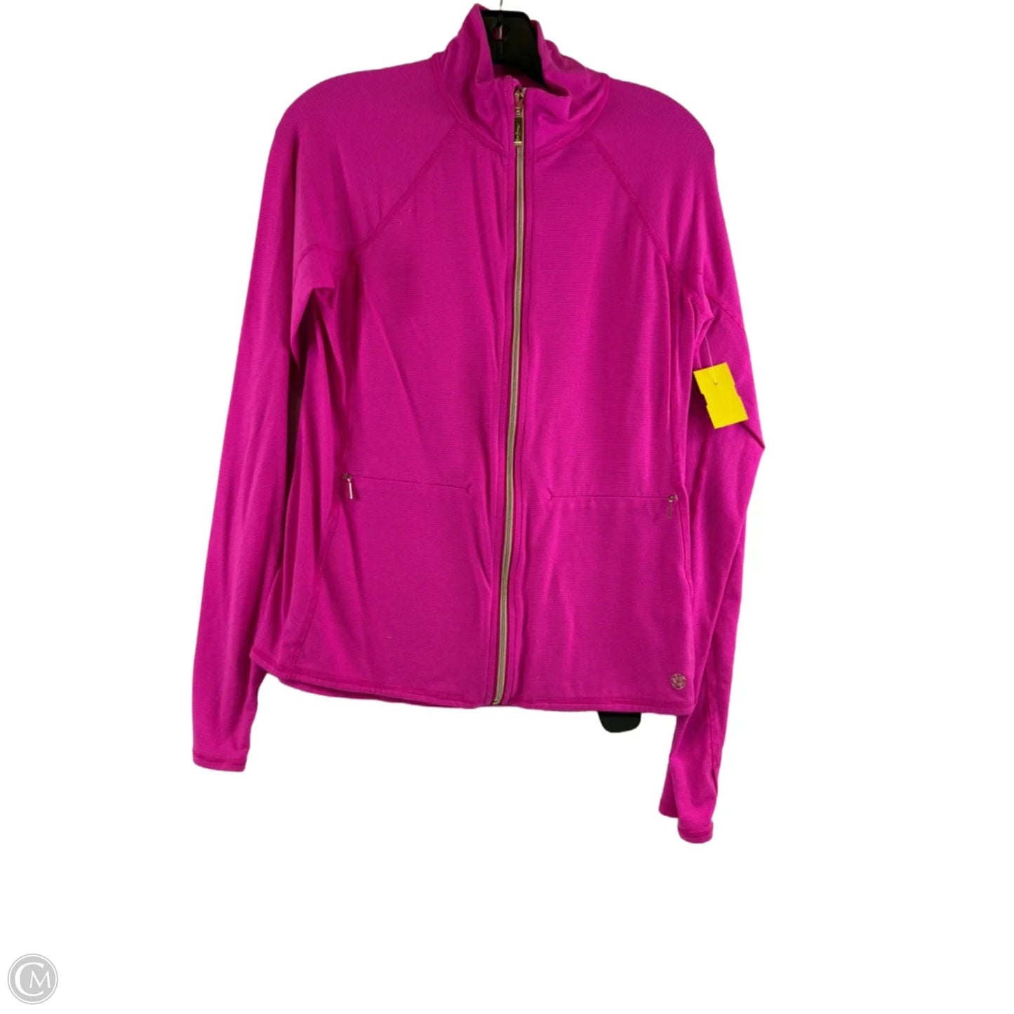 Top Long Sleeve Designer By Lilly Pulitzer In Pink, Size: M