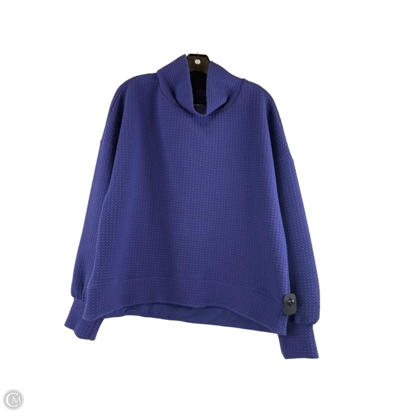 Top Long Sleeve By Calia In Blue, Size: L