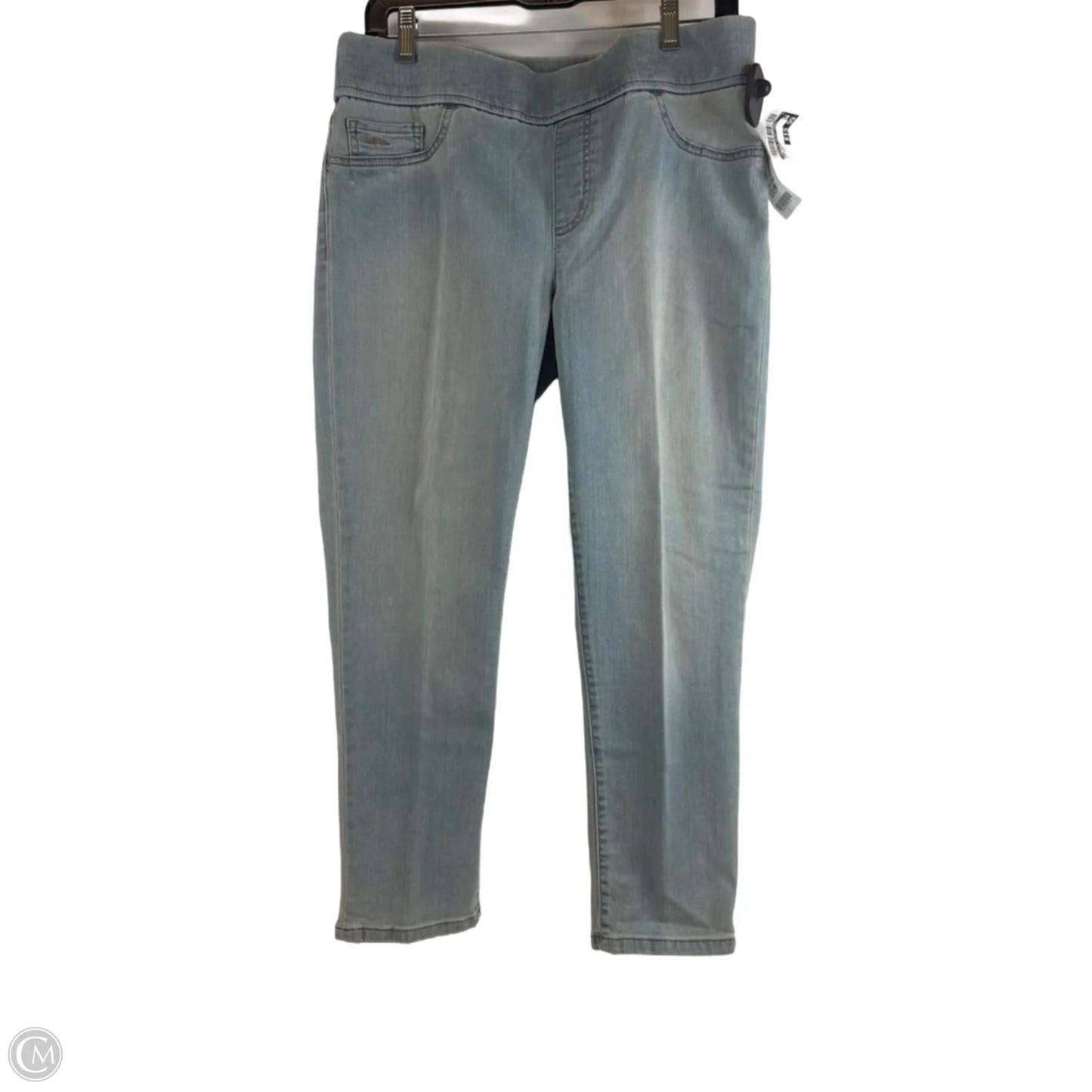 Jeans Skinny By Lauren By Ralph Lauren In Blue Denim, Size: 10