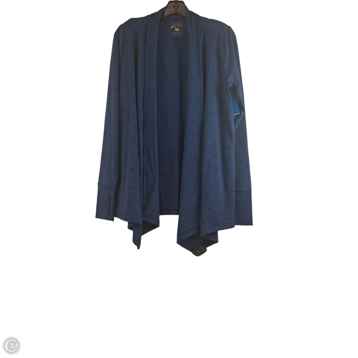 Top Long Sleeve Designer By Lilly Pulitzer In Blue, Size: Xl