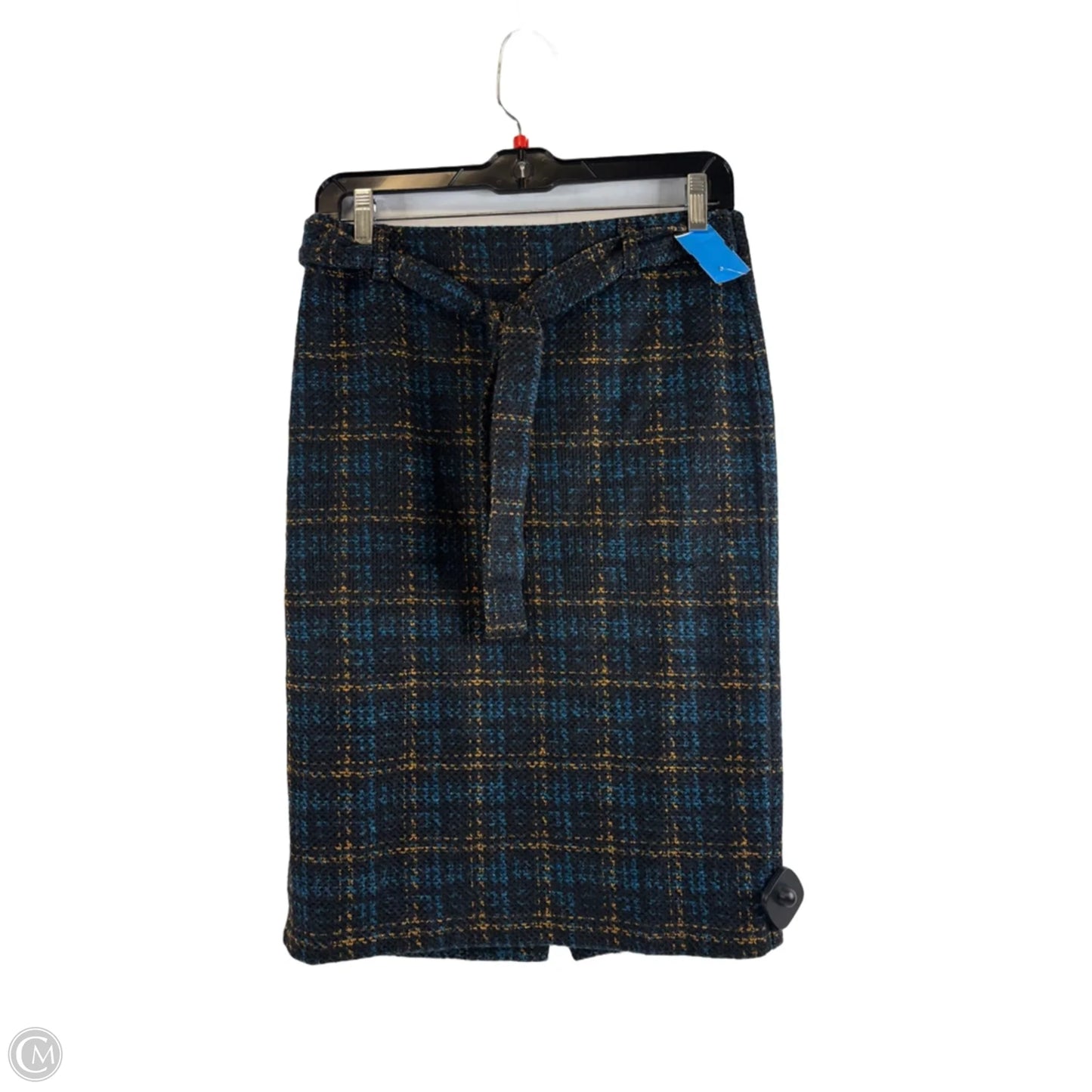 Skirt Mini & Short By Clothes Mentor In Black & Blue, Size: 4