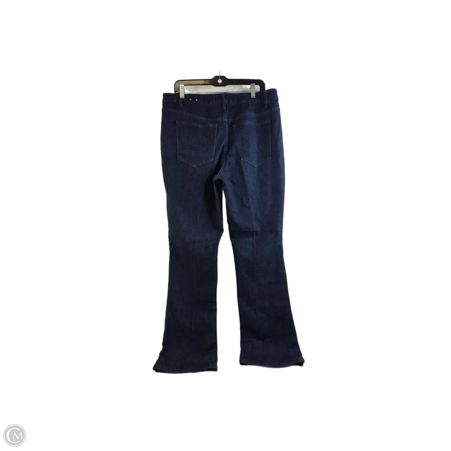 Jeans Flared By D Jeans In Blue Denim, Size: 14