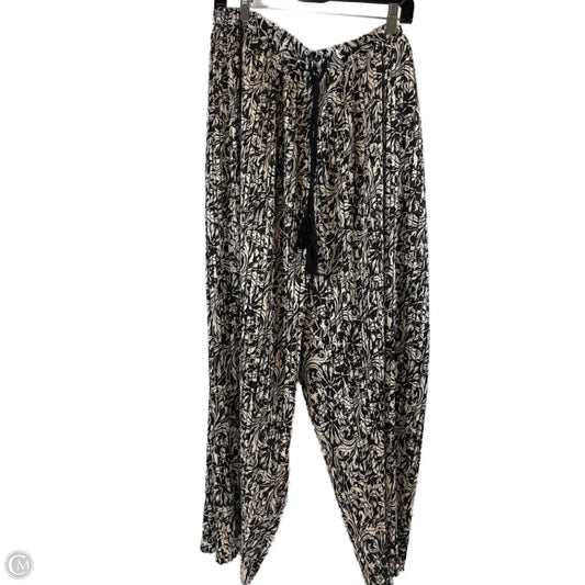 Pants Wide Leg By Sunny Leigh In Black & White, Size: 22