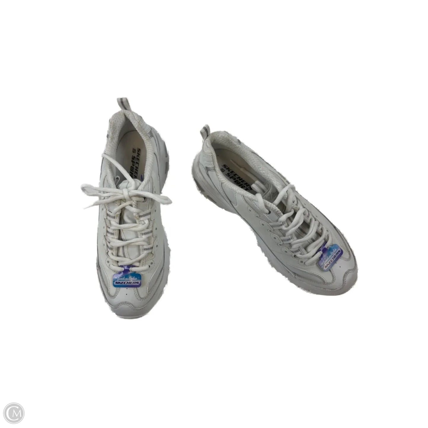 Shoes Athletic By Skechers In White, Size: 9.5