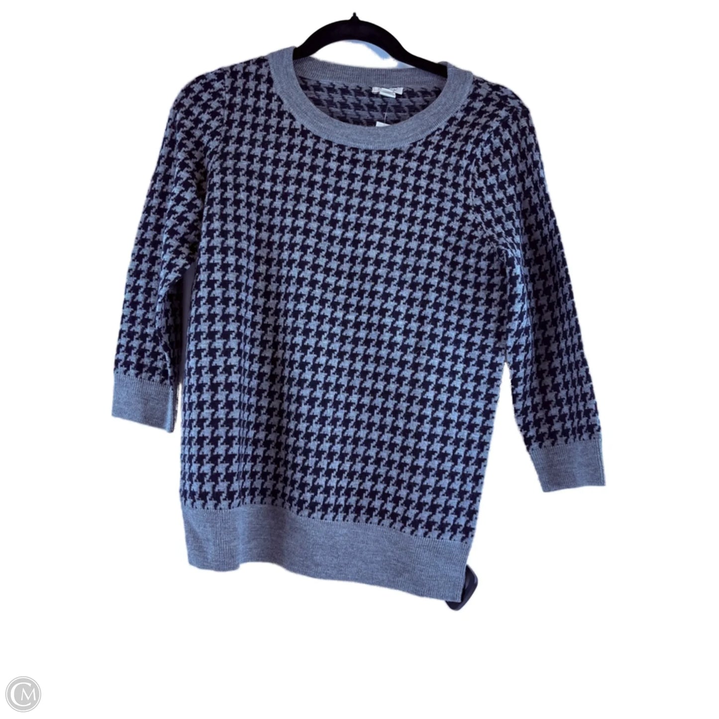 Sweater By J. Crew In Blue & Grey, Size: S