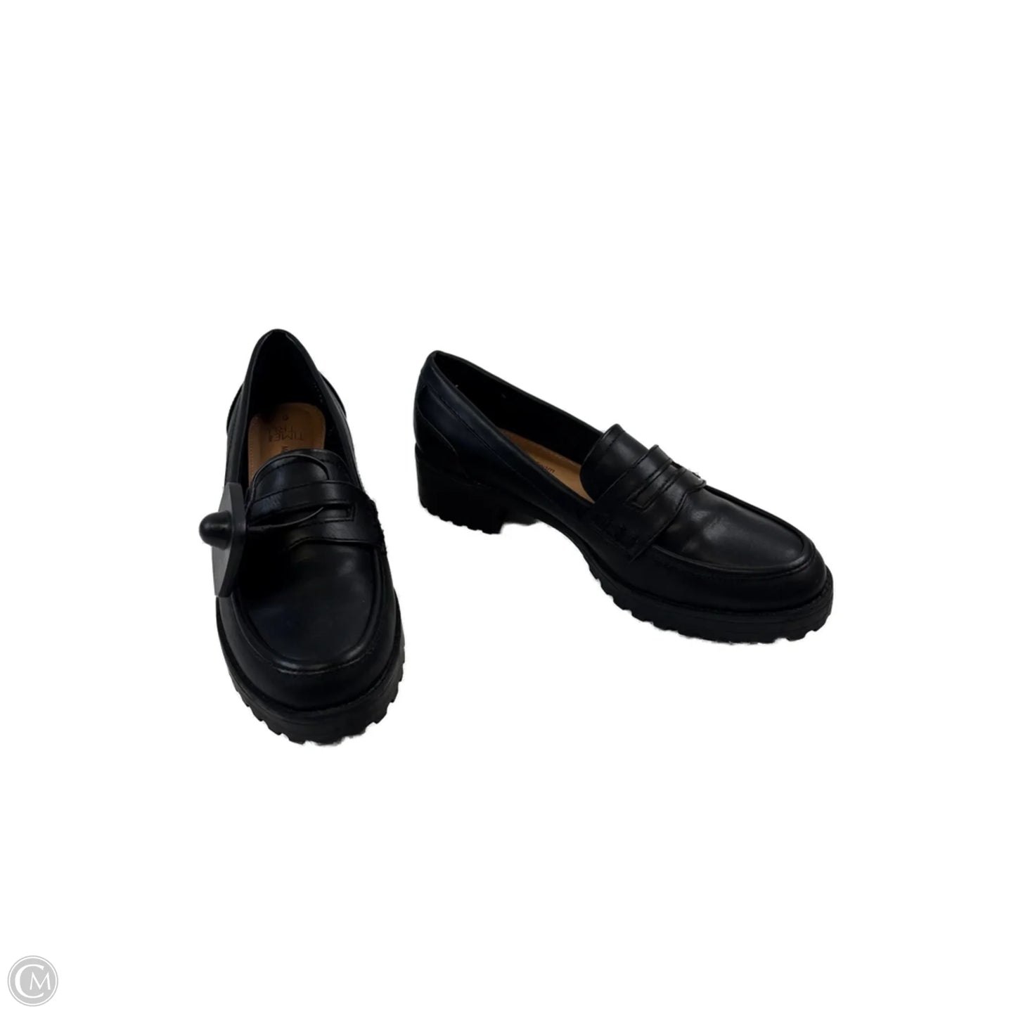Shoes Flats By Time And Tru In Black, Size: 6