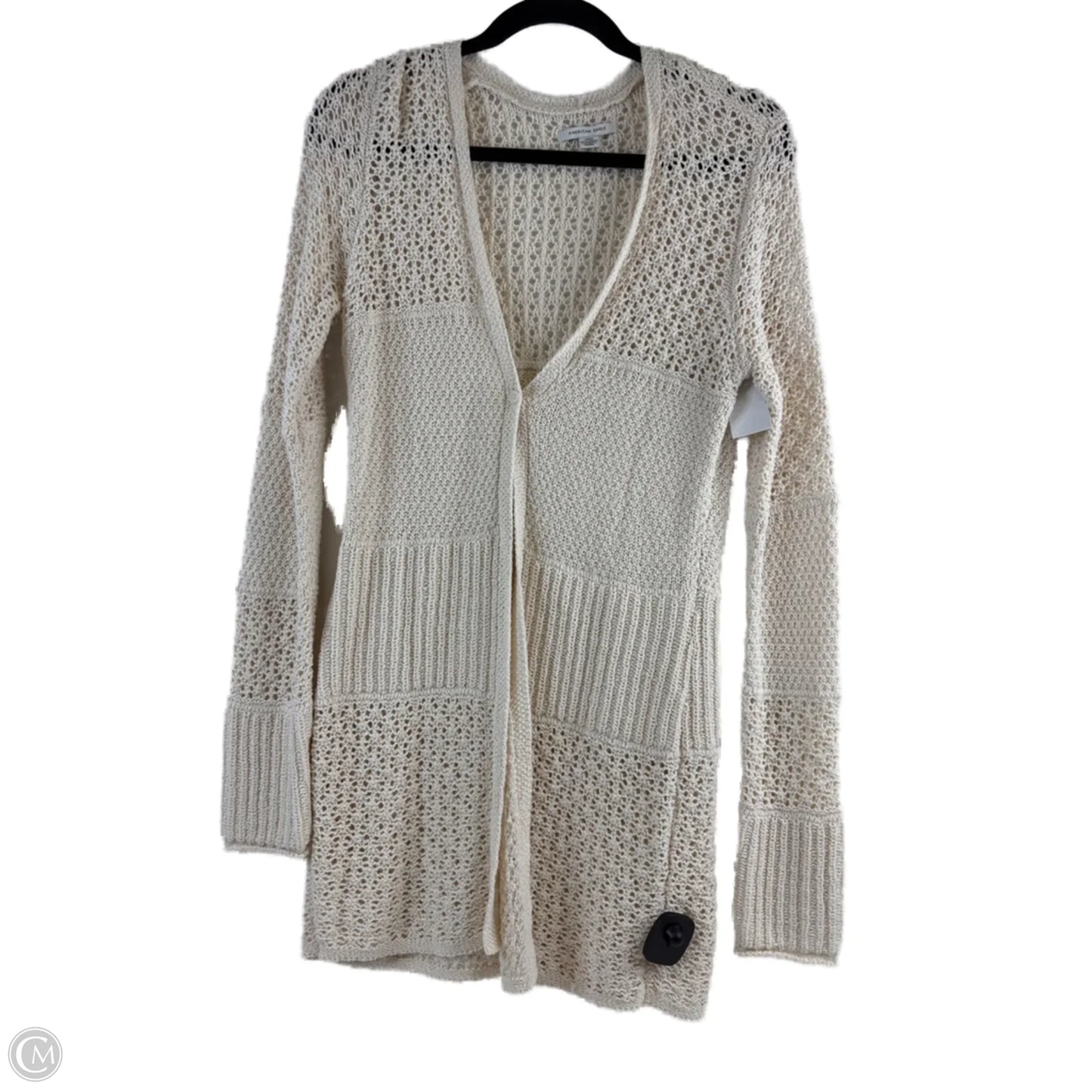 Sweater Cardigan By Express In Taupe, Size: Sp