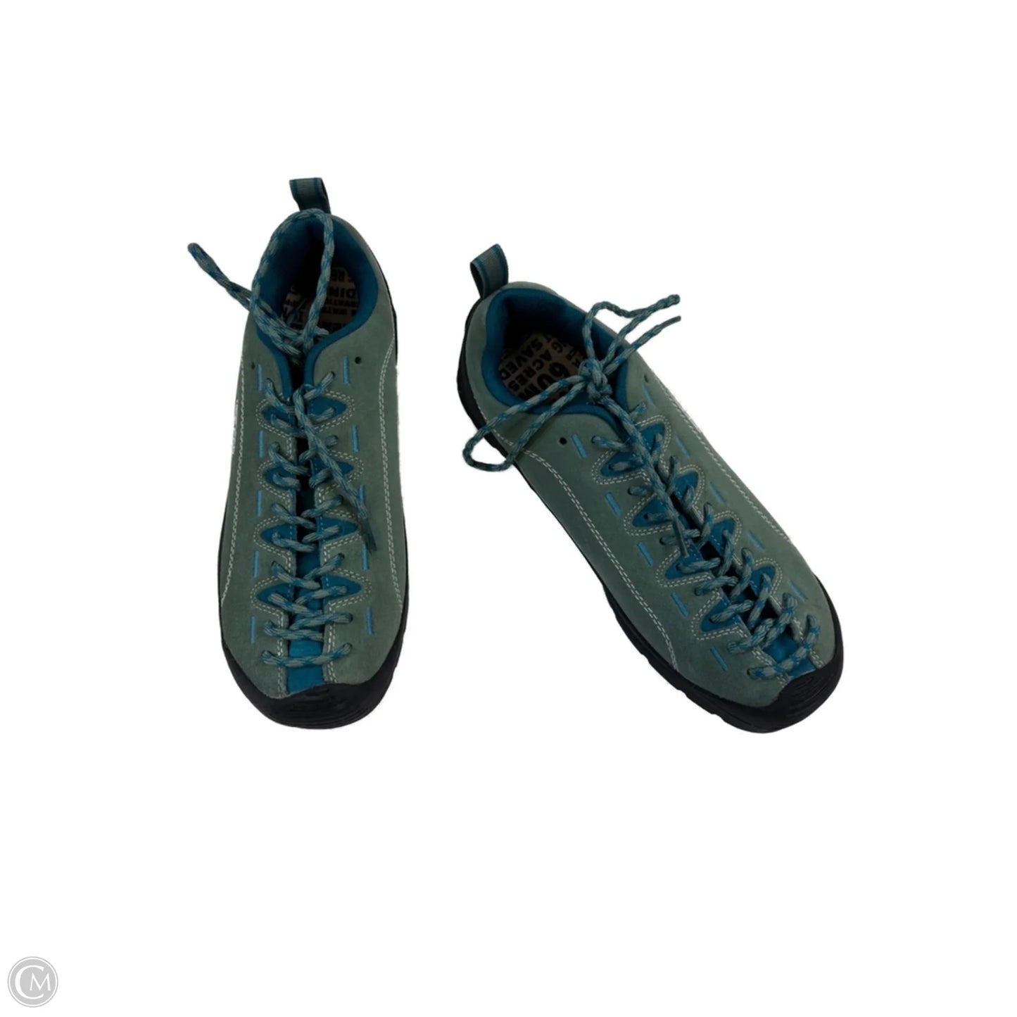 Shoes Sneakers By Keen In Black & Blue, Size: 10