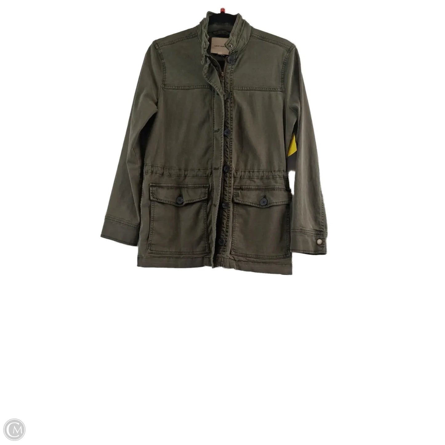 Jacket Utility By Lucky Brand In Grey, Size: S