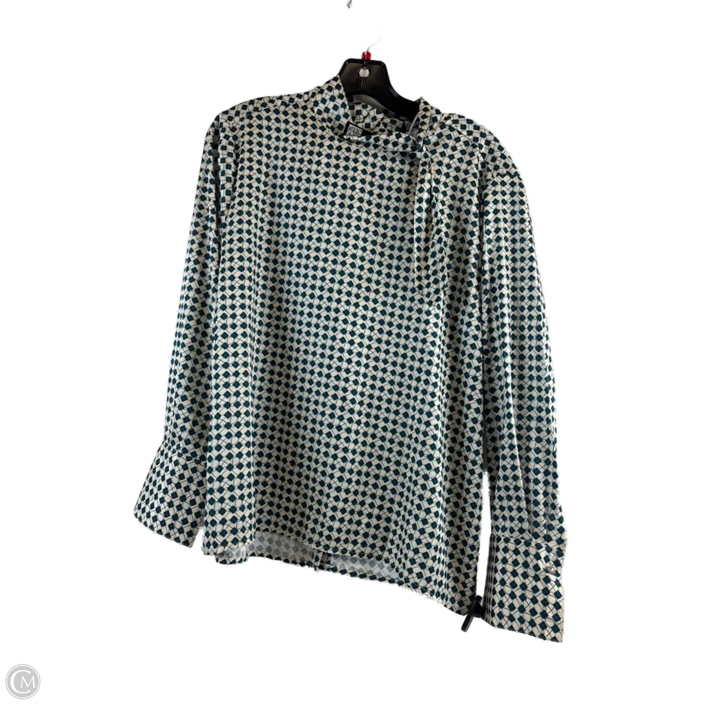 Top Long Sleeve By Velvet Heart In Teal, Size: S