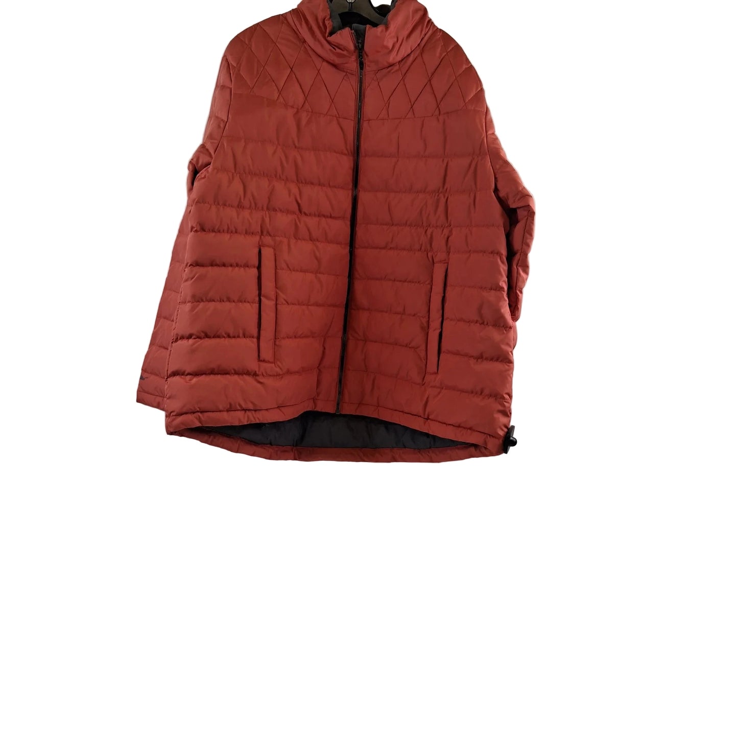 Jacket Puffer & Quilted By Clothes Mentor In Orange, Size: 3x