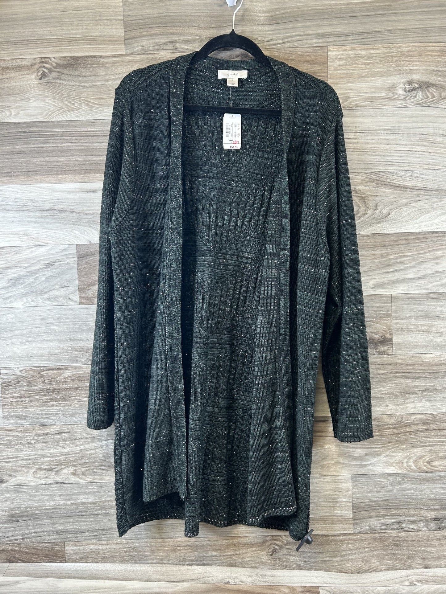 Sweater Cardigan By Christopher And Banks Size: Xl