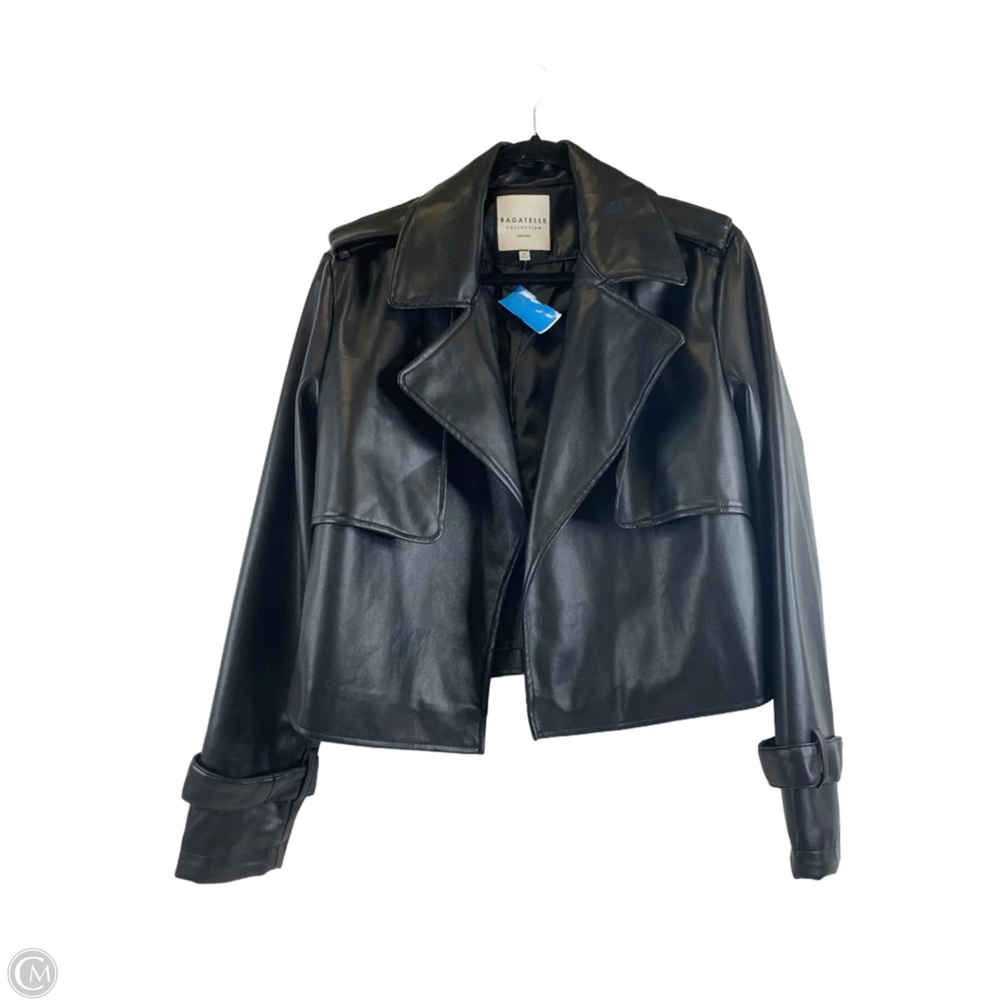 Jacket Moto By Bagatelle In Black, Size: M