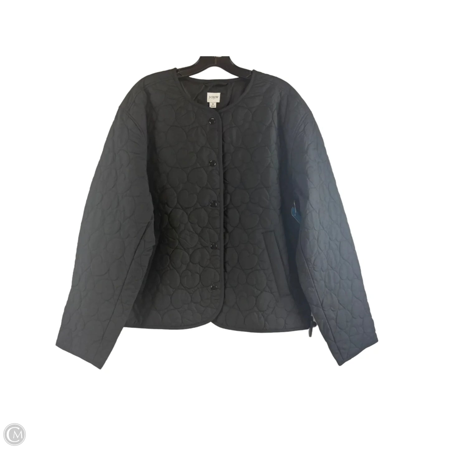 Jacket Puffer & Quilted By J. Crew In Black, Size: M