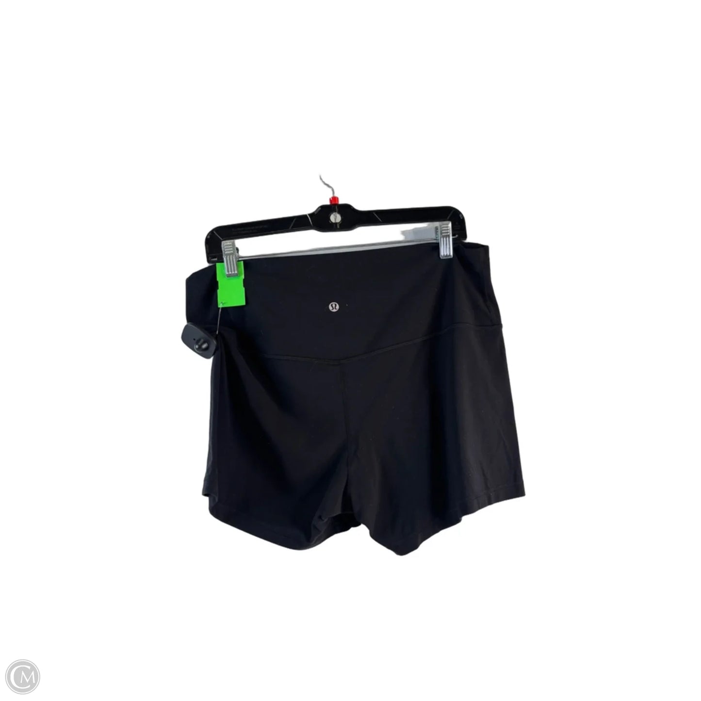 Athletic Shorts By Lululemon In Black, Size: 16