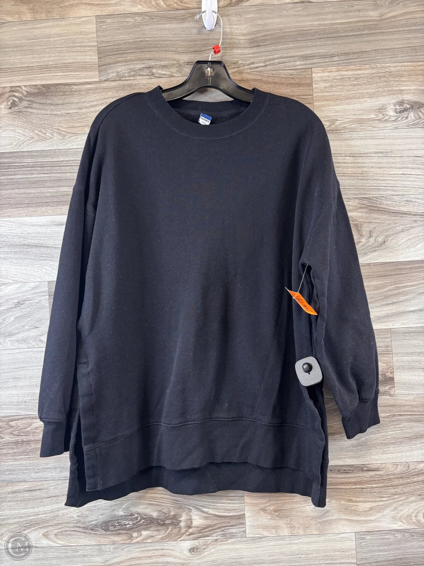Top Long Sleeve By Old Navy In Black, Size: S