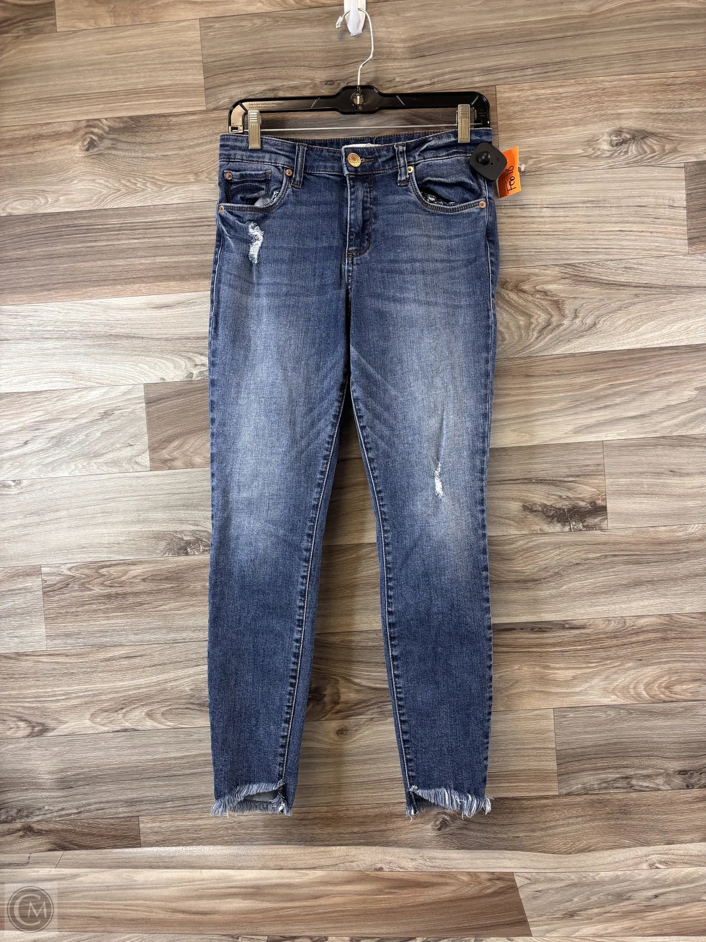 Jeans Skinny By Sts Blue In Blue Denim, Size: 4