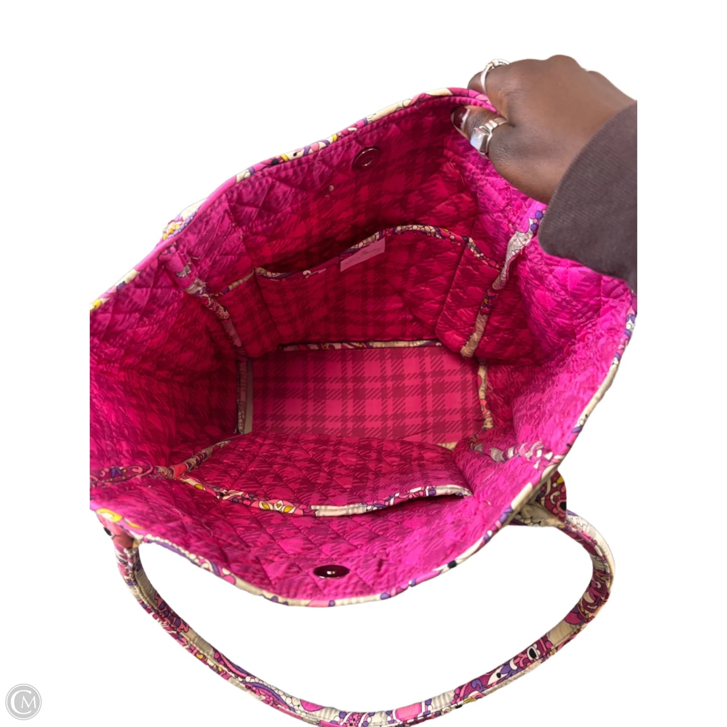 Handbag By Vera Bradley, Size: Medium