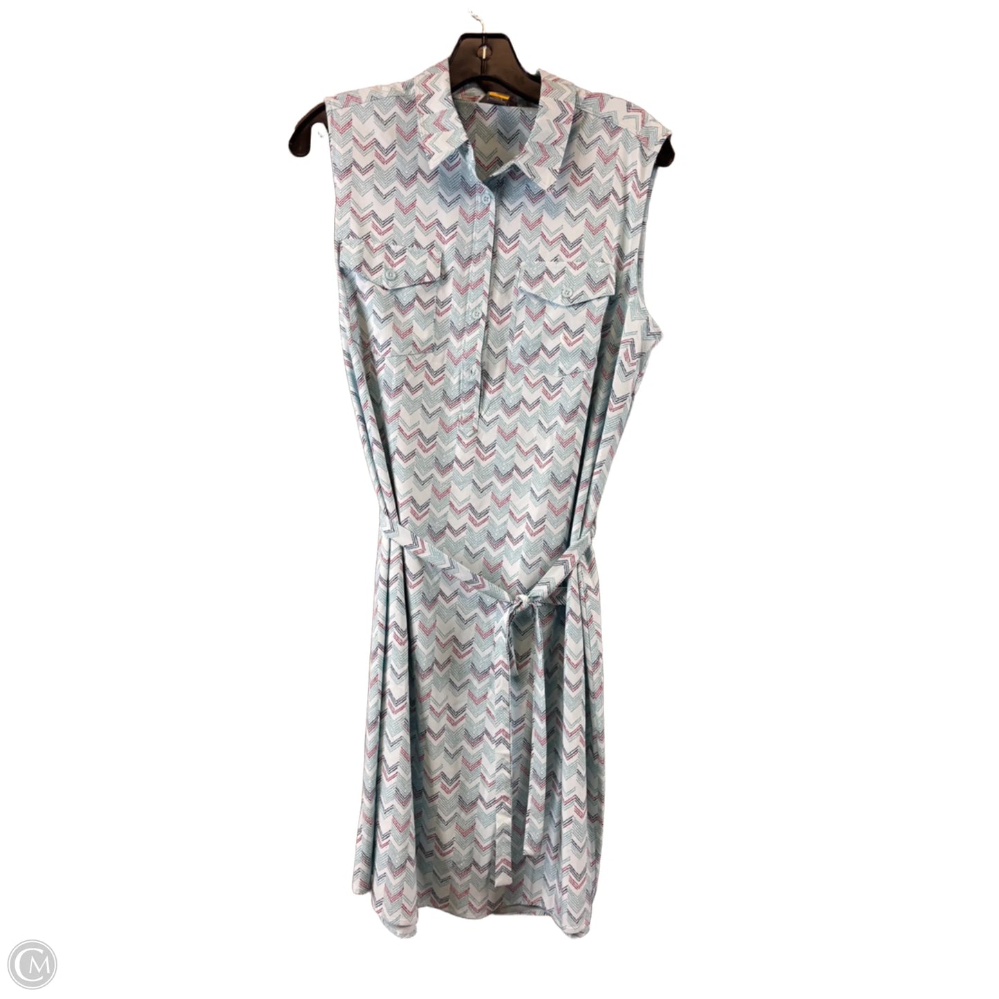 Athletic Dress By Eddie Bauer In Blue, Size: L