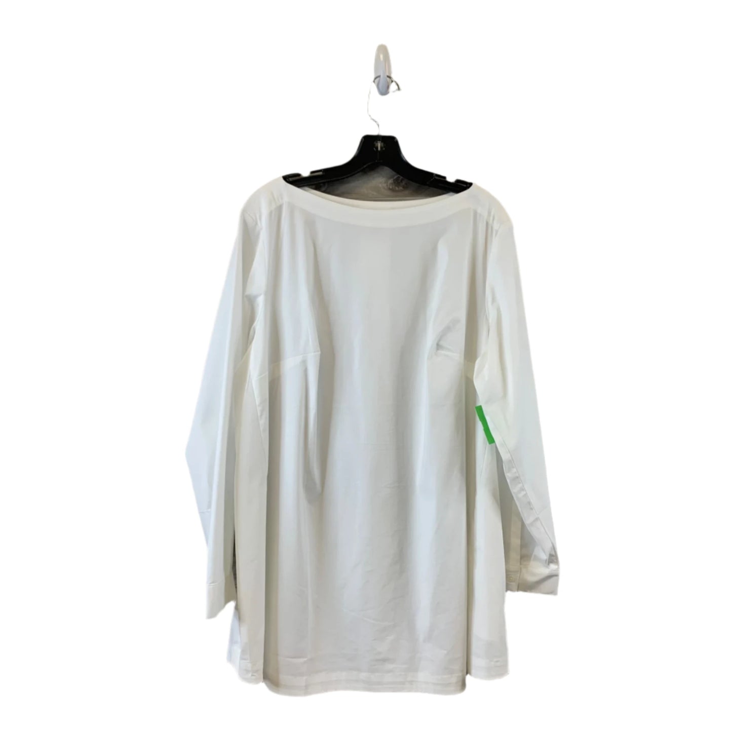 Top Long Sleeve By J. Jill In White, Size: Xl