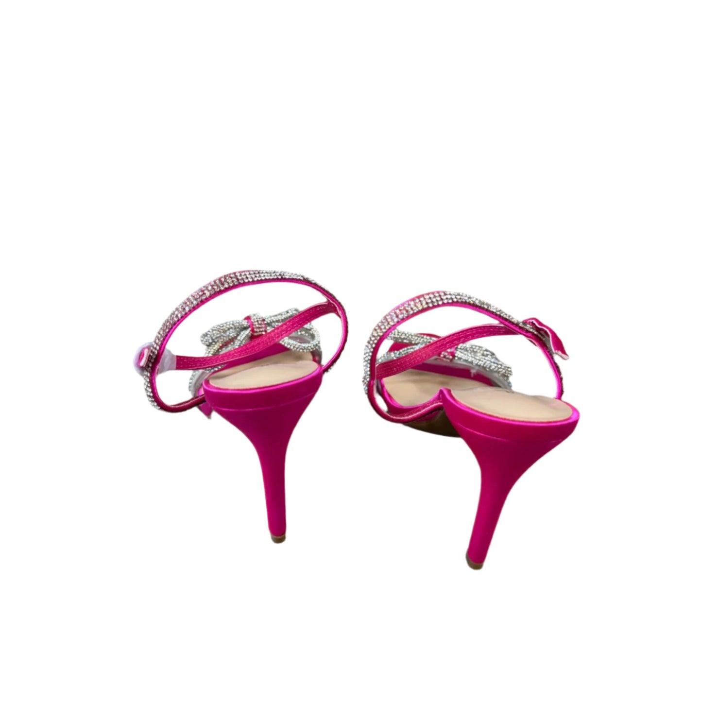 Sandals Heels Stiletto By Clothes Mentor In Pink, Size: 6