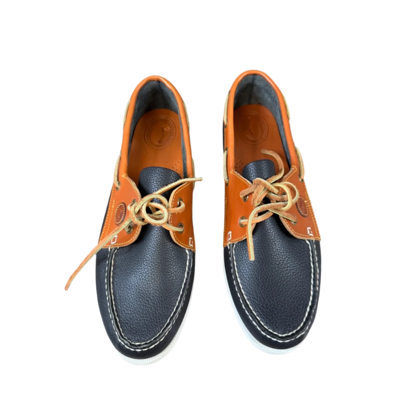 Shoes Designer By Dooney And Bourke In Blue & Tan, Size: 11
