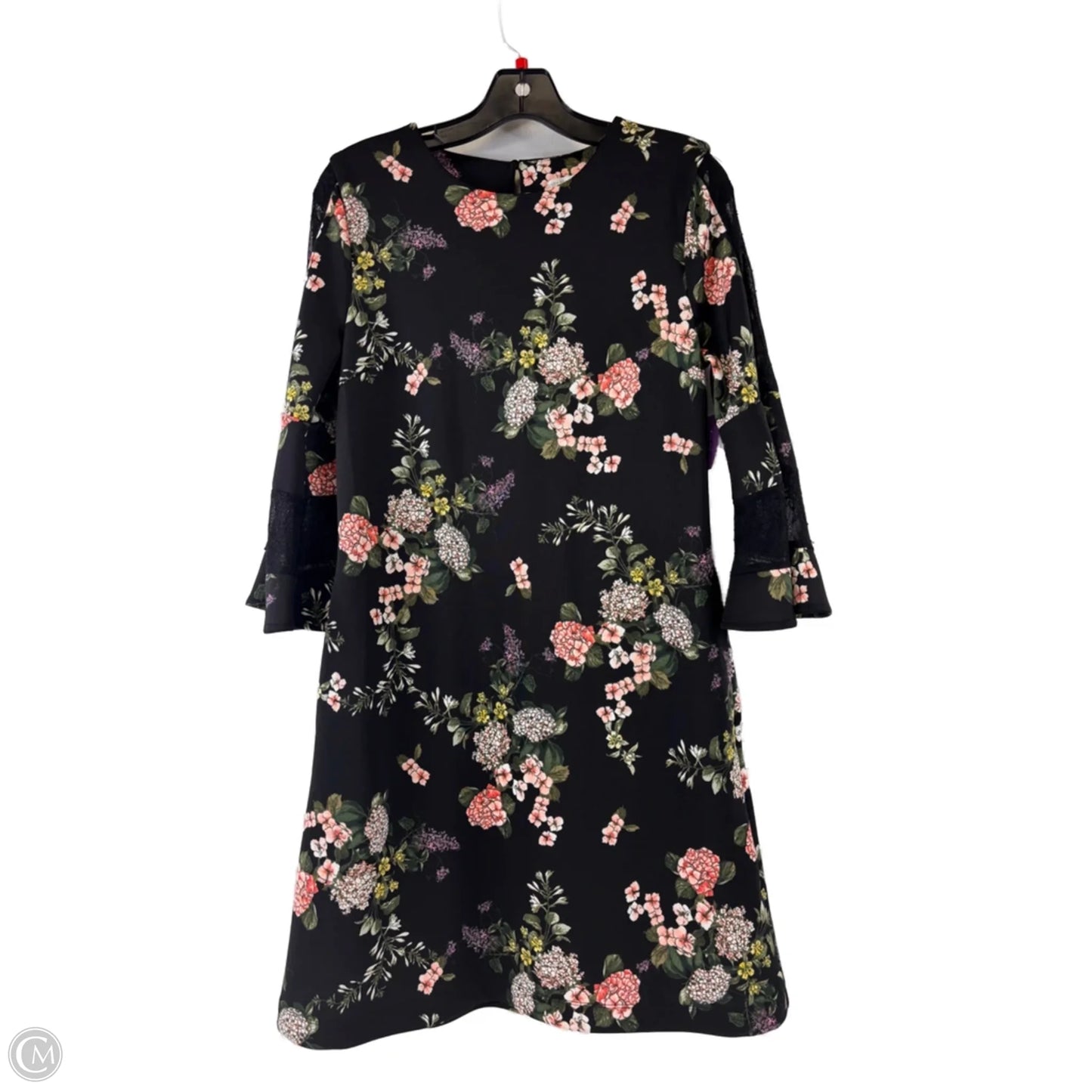 Dress Casual Midi By New York And Co In Floral Print, Size: S