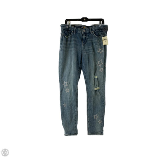 Jeans Skinny By Lucky Brand In Blue Denim, Size: 14