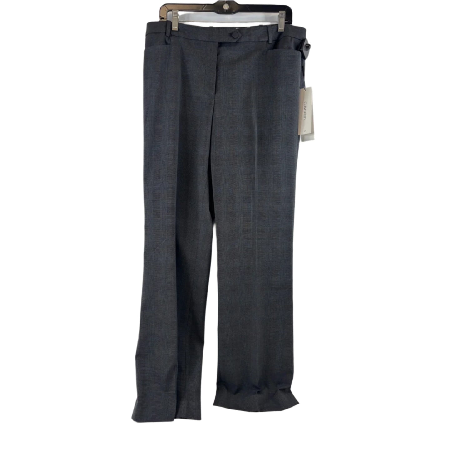 Pants Dress By Calvin Klein In Grey, Size: 10