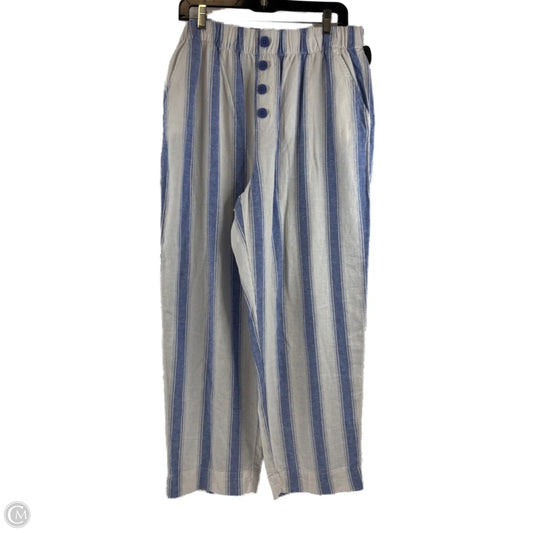 Pants Other By Loft In Blue & White, Size: 12