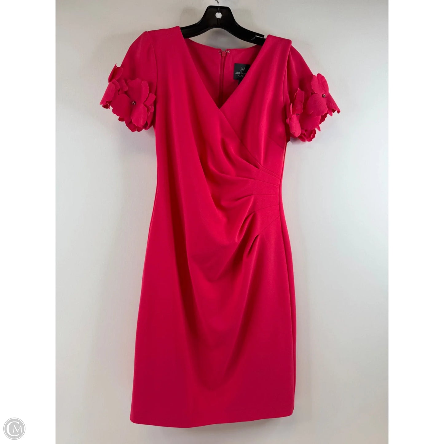 Dress Casual Midi By Adrianna Papell In Plaid Pattern, Size: S