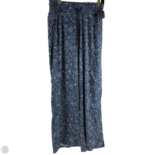 Pants Wide Leg By Athleta In Blue & Grey, Size: 4l