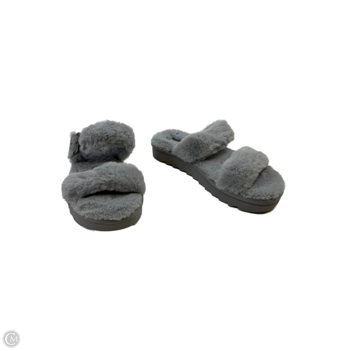 Sandals Flats By Koolaburra By Ugg In Grey, Size: 8