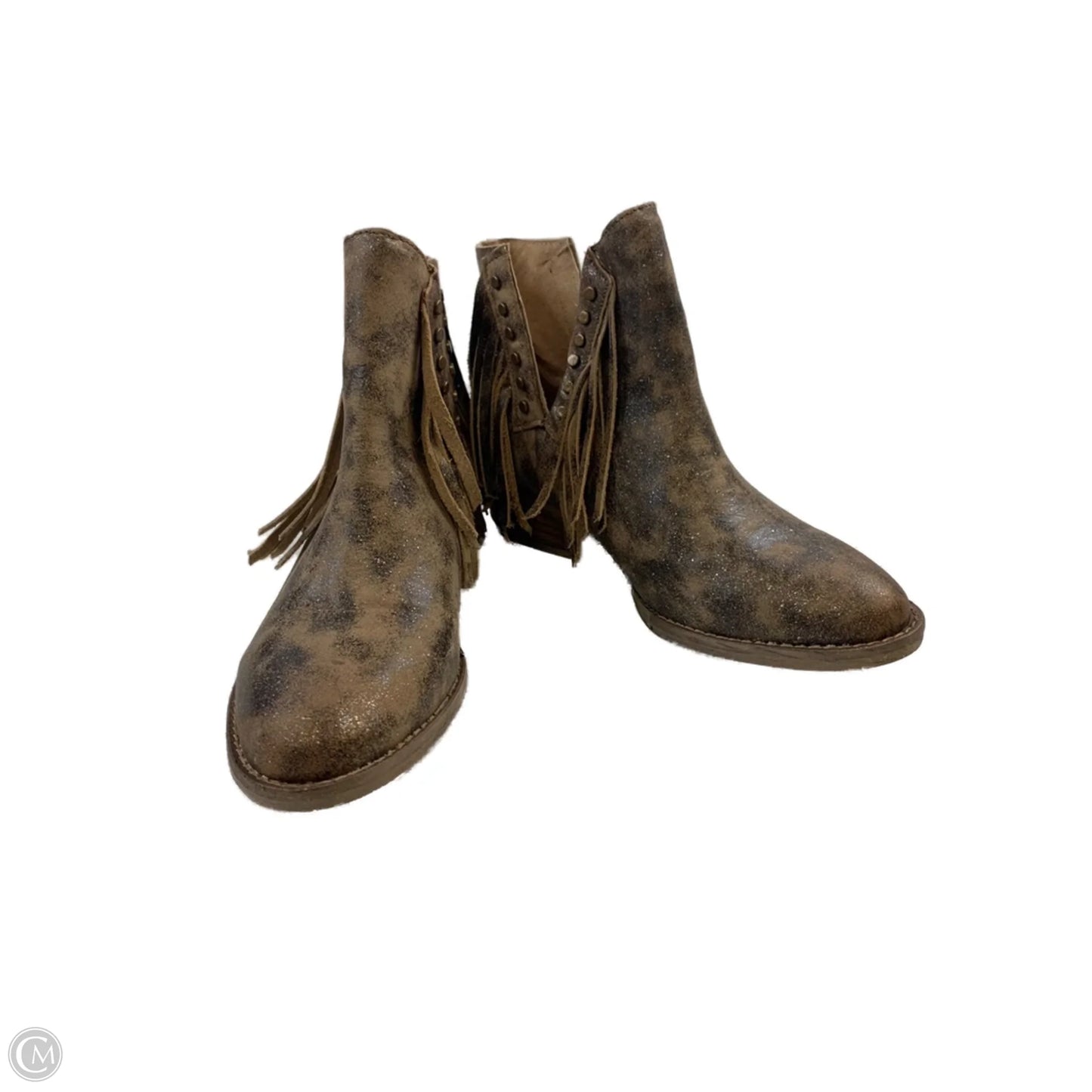 Boots Western By Clothes Mentor In Brown, Size: 8