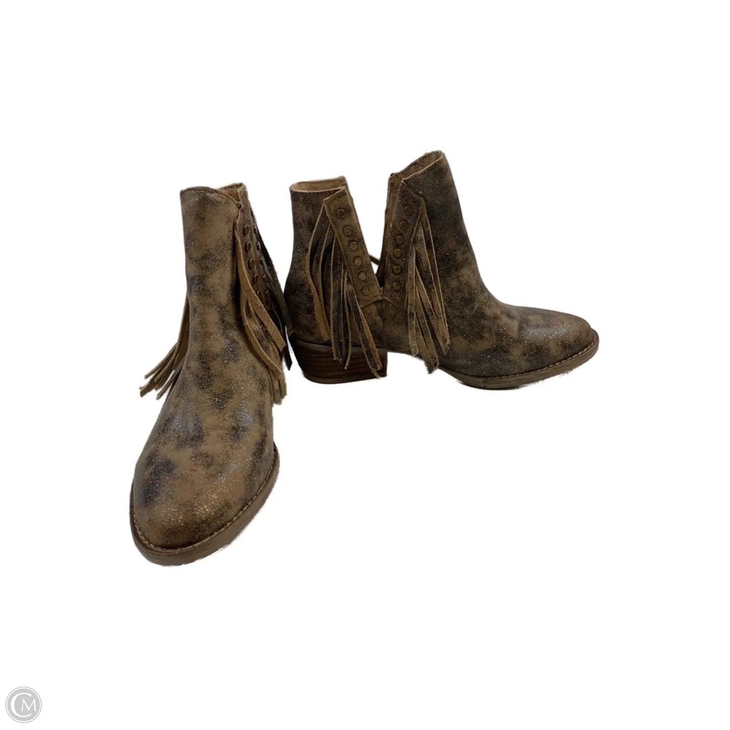 Boots Western By Clothes Mentor In Brown, Size: 8
