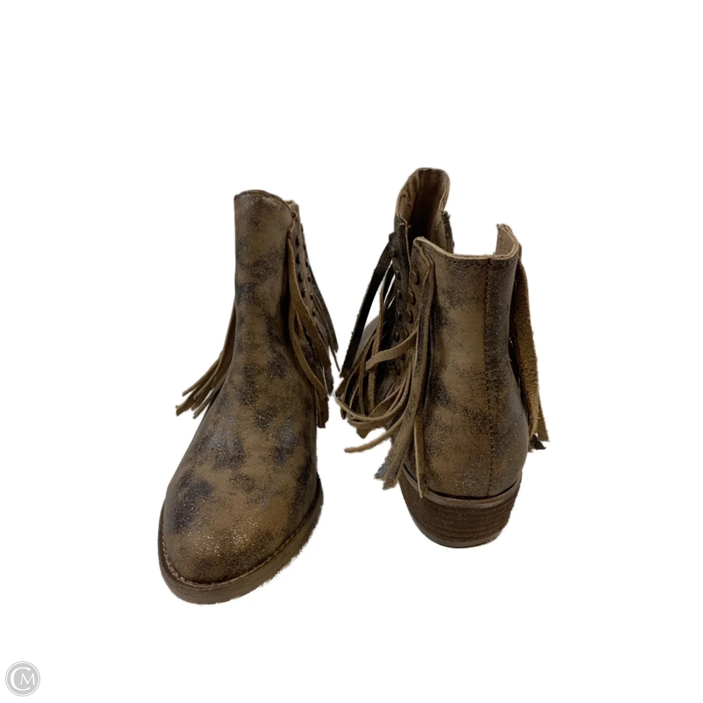 Boots Western By Clothes Mentor In Brown, Size: 8