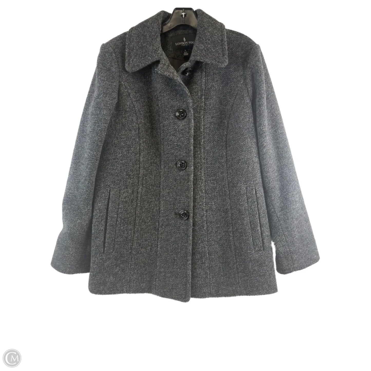 Coat Other By London Fog In Grey, Size: L