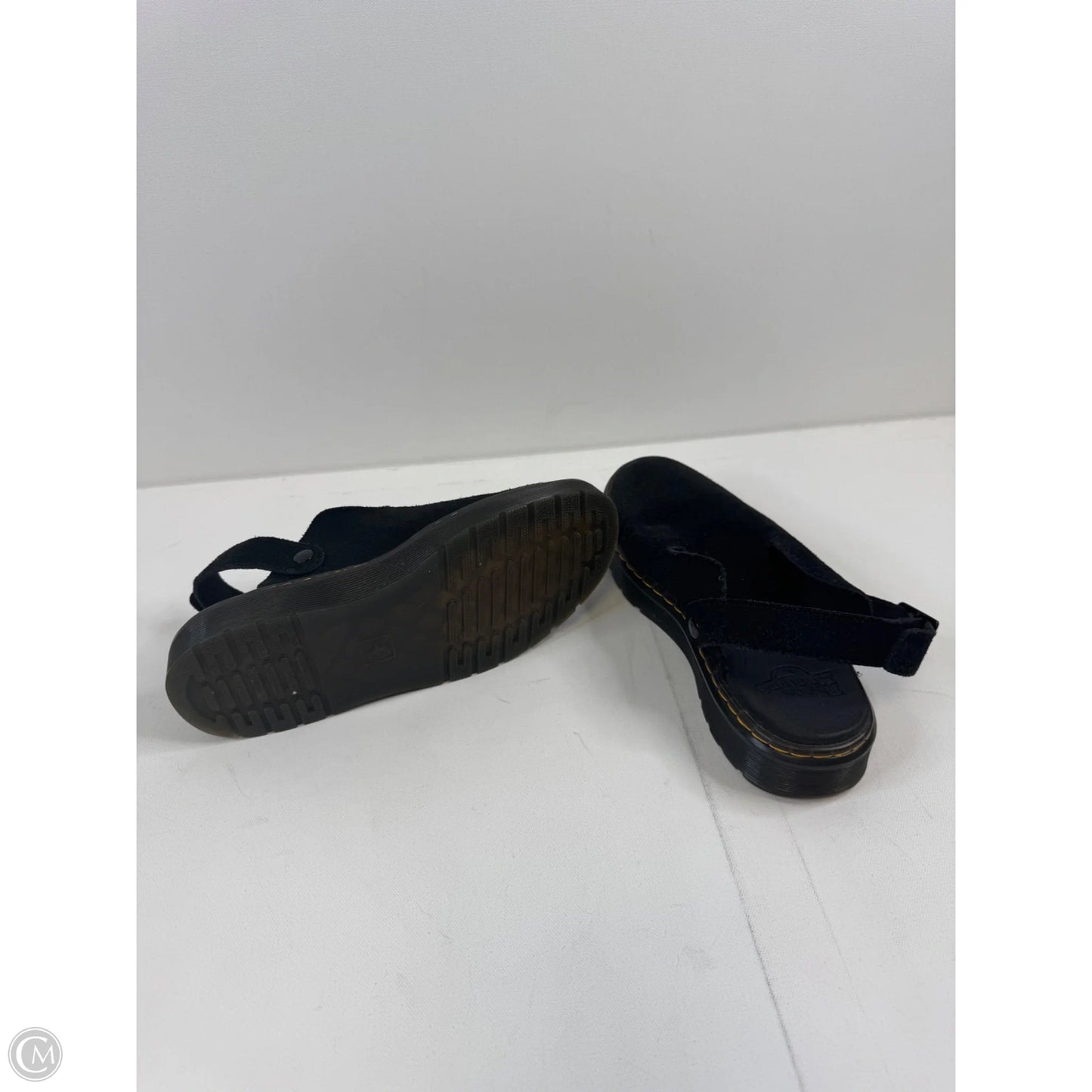 Sandals Flats By Dr Martens In Black, Size: 7