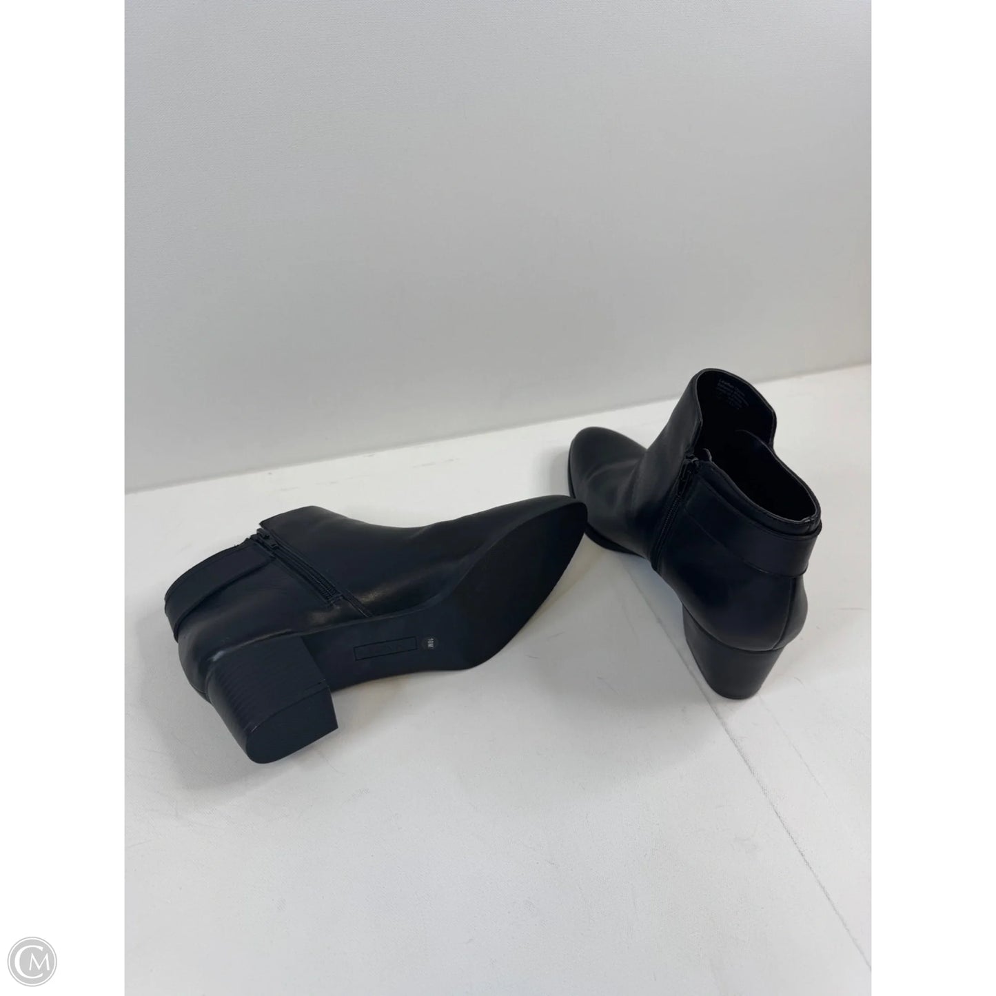 Boots Ankle Heels By Alfani In Black, Size: 10
