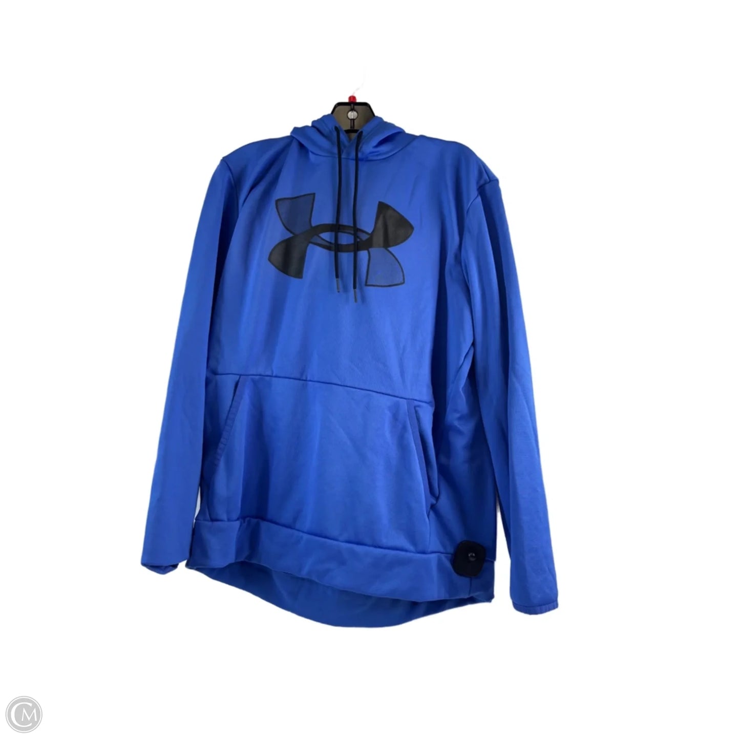 Sweatshirt Hoodie By Under Armour In Purple, Size: L