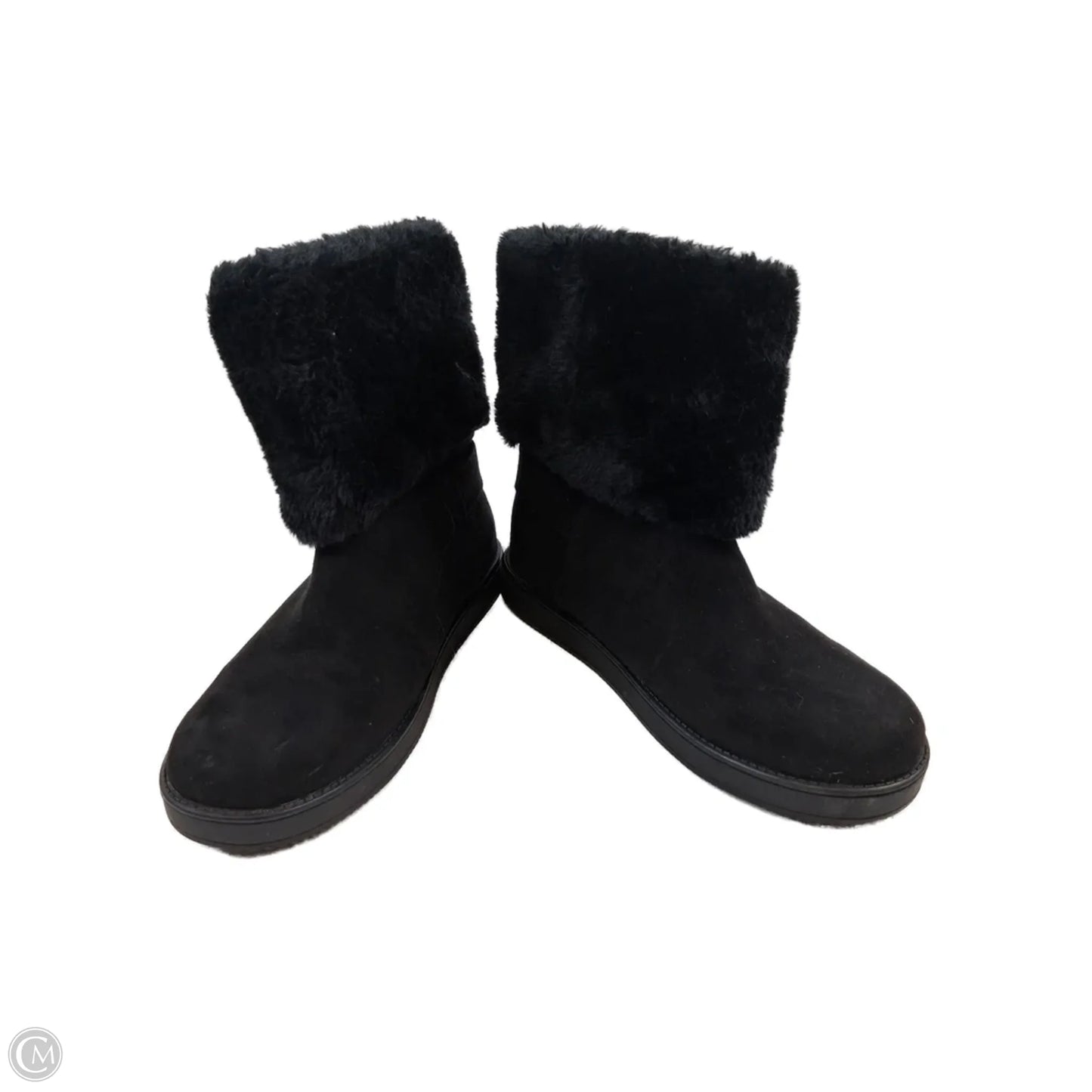 Boots Ankle Flats By G By Guess In Black, Size: 8